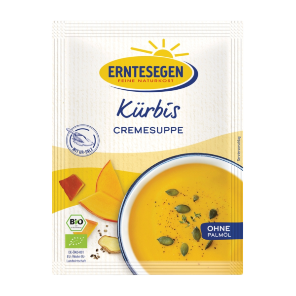 Erntesegen Bio Kürbis Cremesuppe