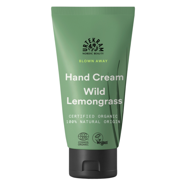 Urtekram Wild Lemongrass Hand Cream, 75 ml