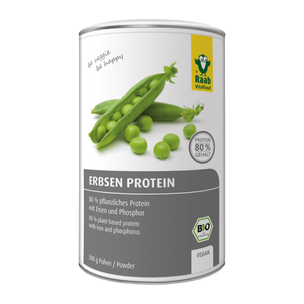 Bio Erbsen Protein Pulver, 300g