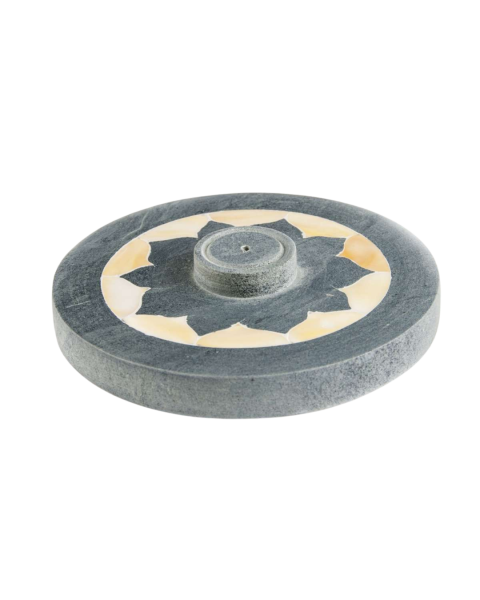 Berk Lotus mit Perlmutteinlage - Specksteinhalter