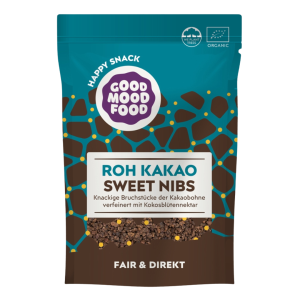 goodmoodfood Roh Kakao Sweet Nibs