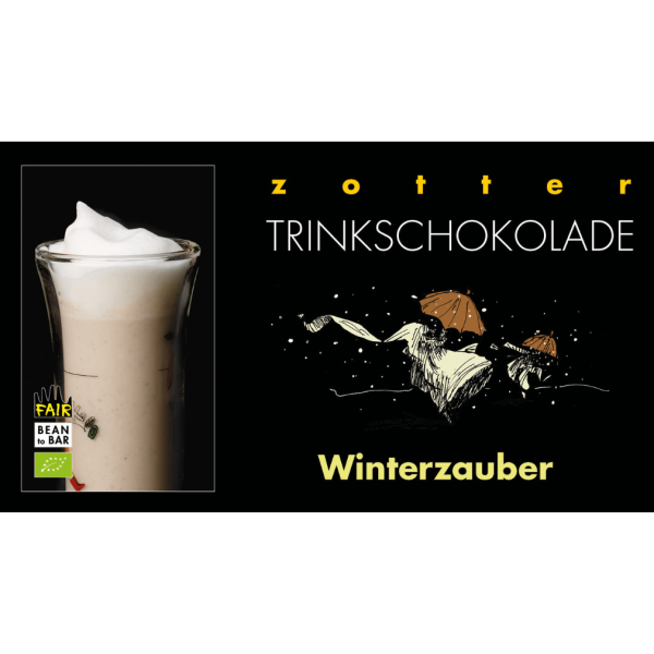 Zotter Bio Trinkschokolade Winterzauber, Pulver