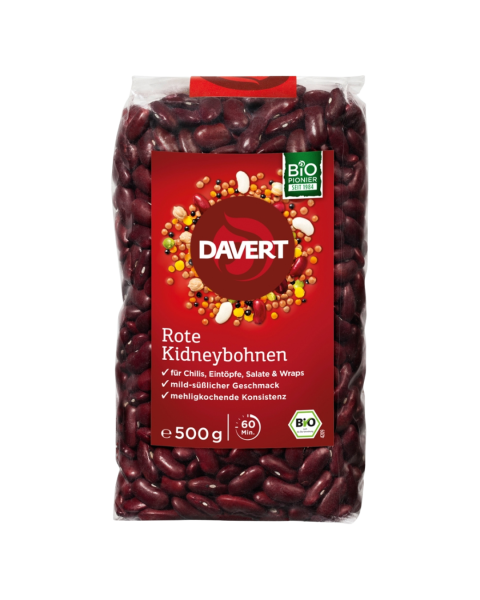 Davert Bio Rote Kidneybohnen
