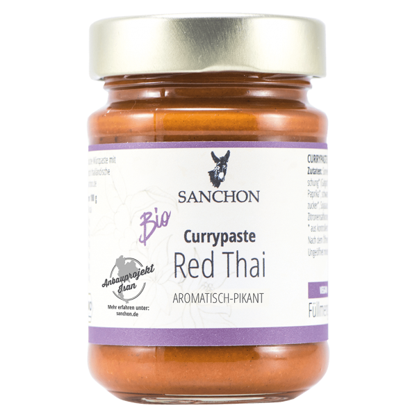 Sanchon Bio Red Thai Curry Paste