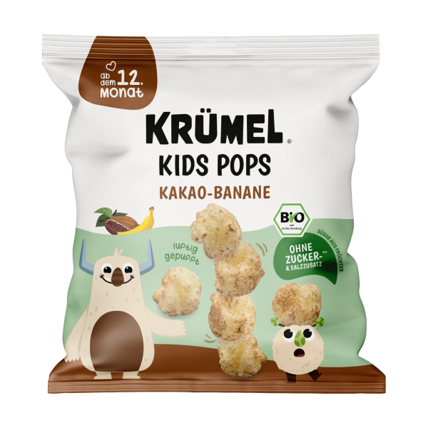 Krümel Bio Kids Pops Kakao-Banane