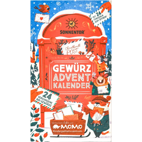 Sonnentor Bio Gewürz Adventskalender Edition 2025