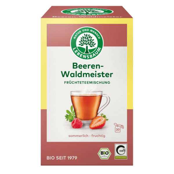Lebensbaum Bio Beeren &amp; Waldmeister Tee, 40g