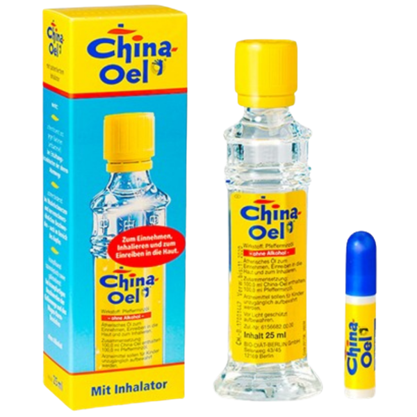 Hübner China-Oel® 25 ml mit Inhalator