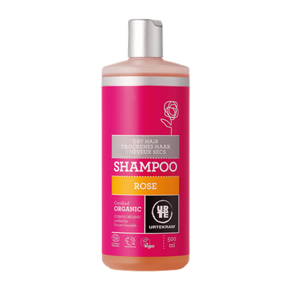 Rose Shampoo für normales Haar, 500ml von Urtekram