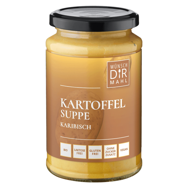 Wünsch Dir Mahl Bio Kartoffelsuppe Karibisch