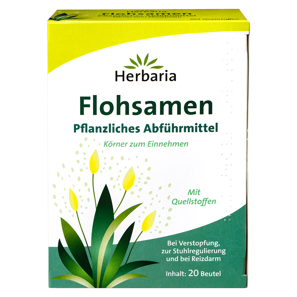 Bio Flohsamen 100g von Herbaria bei greenist.de
