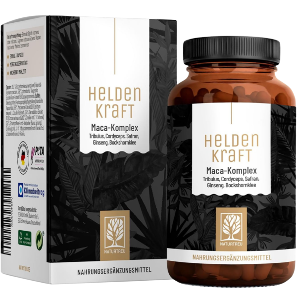 Naturtreu Heldenkraft - Maca, 90 Kapseln