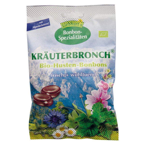 Liebhart&#039;s Gesundkost Bio Kräuterbronch Hustenbonbon
