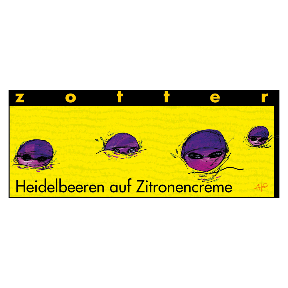 Zotter Bio Heidelbeeren Zitronencreme | greenist