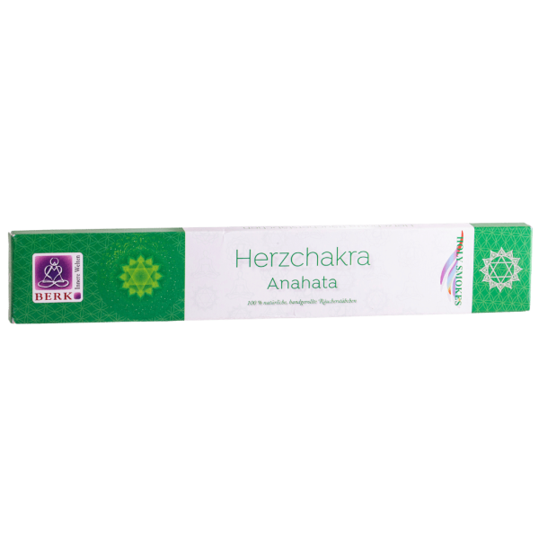 Berk Chakra Räucherstäbchen Sortiment, 7 Sorten à 2 Stäbchen