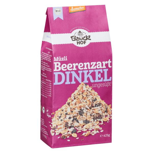 Bauckhof  Bio Dinkelmüzli Beerenzart