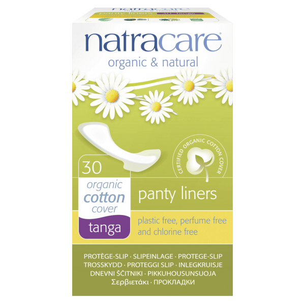 Natracare Natürliche Slipeinlagen Tanga, 30 St Packung