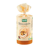 byodo Bio Reiswaffeln mit Sesam byodo Bio Reiswaffeln mit Sesam