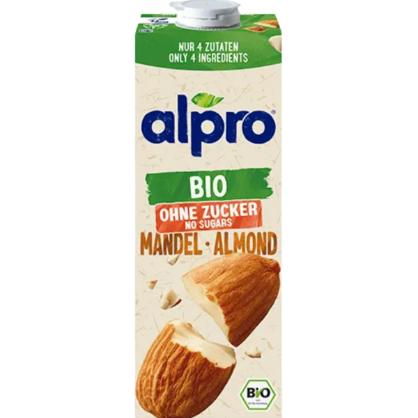Alpro Mandeldrink Ohne Zucker, 1 L