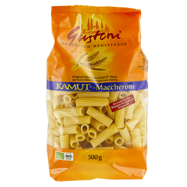 Gustoni Bio KAMUT-Maccheroni 500g