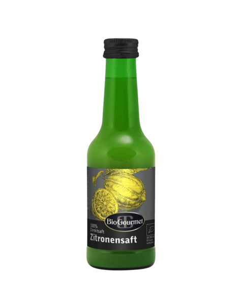 BioGourmet Bio Zitronensaft, 200ml