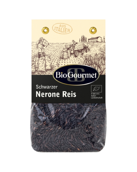 BioGourmet Bio schwarzer Nerone Reis, 300g