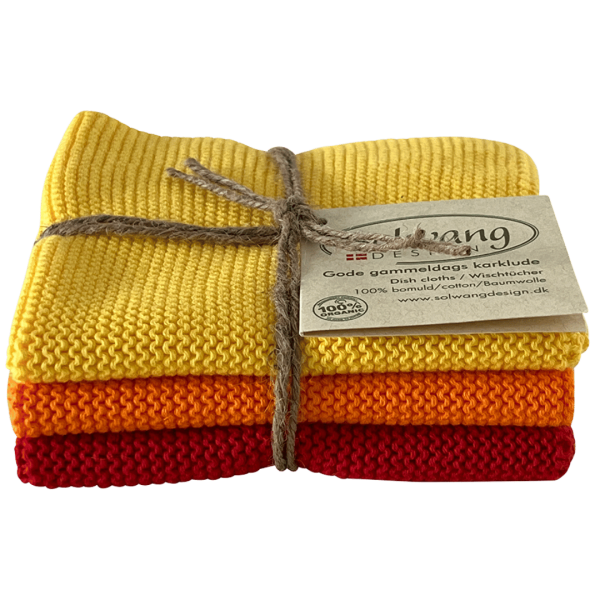 Solwang Design Bio Wischtücher, Bunte Farben