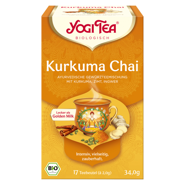 Yogi Tea Bio Gewürztee Kurkuma Chai