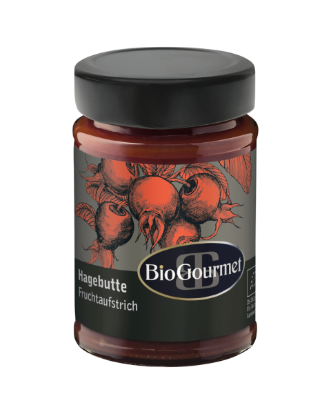 BioGourmet Bio Hagebutte Fruchtaufstrich, 225g