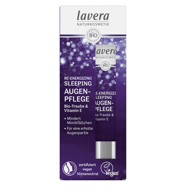Lavera Re-Energizing Sleeping Augenpflege MHD 28.02.2024