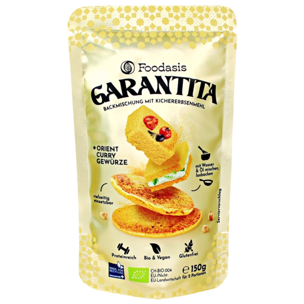 Foodasis Bio GARANTITA Orient-Curry Backmischung - vegan