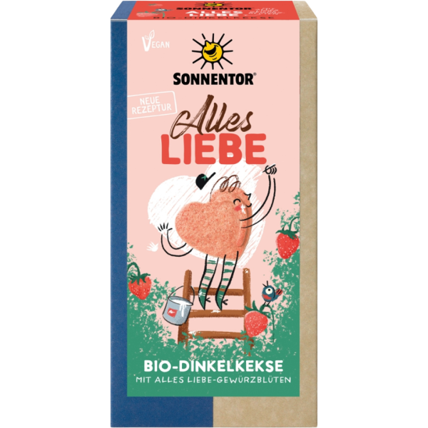 Sonnentor Bio Alles Liebe Kekse 125 g, Packung