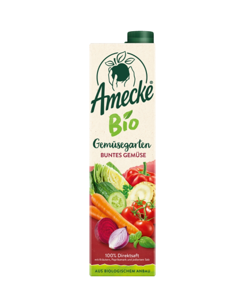 Amecke Bio Gemüsesaft Buntes Gemüse, 1 l