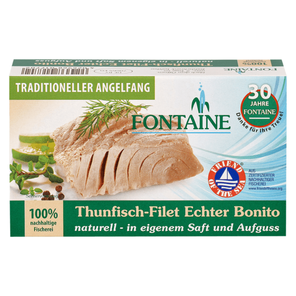 Fontaine Thunfisch Echter Bonito, naturell