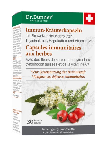 Dr.Dünner Immun-Kräuterkapseln, 30 Stück