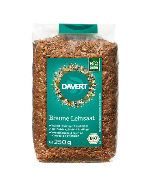 Davert Bio Braune Leinsaat
