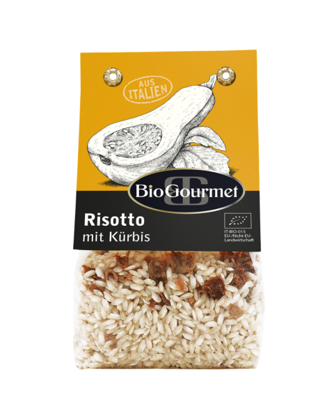 BioGourmet Bio Risotto mit Kürbis, 250g