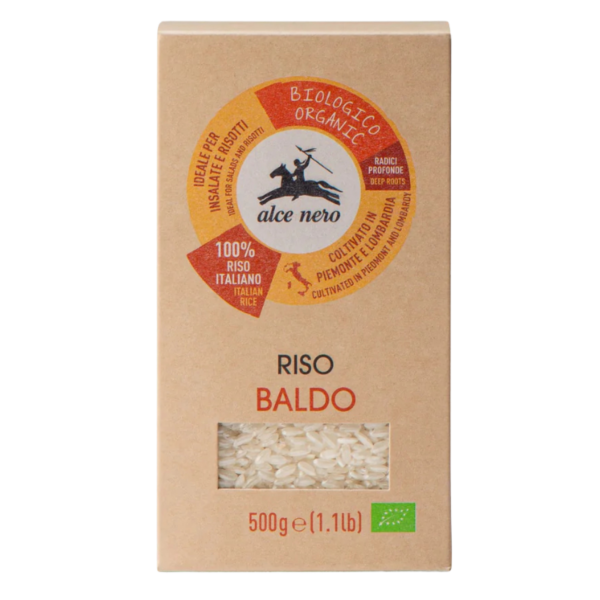 Alce Nero Bio Baldo-Reis für Risotto und Salate, 500g
