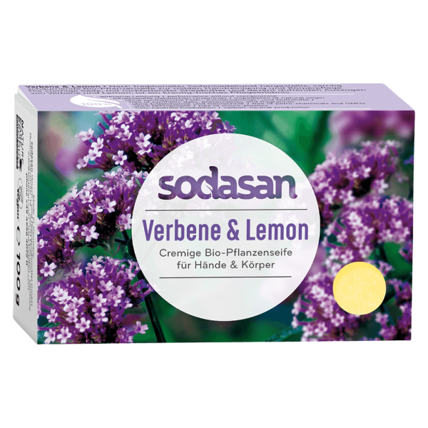 Sodasan Pflanzenseife Verbene &amp; Lemon