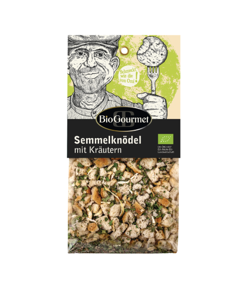 BioGourmet Bio Semmelknödel mit Kräutern, 140g