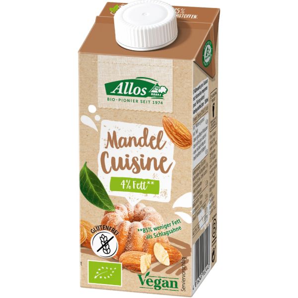 Allos Bio Mandel Cuisine, 200ml MHD 31.05.2024