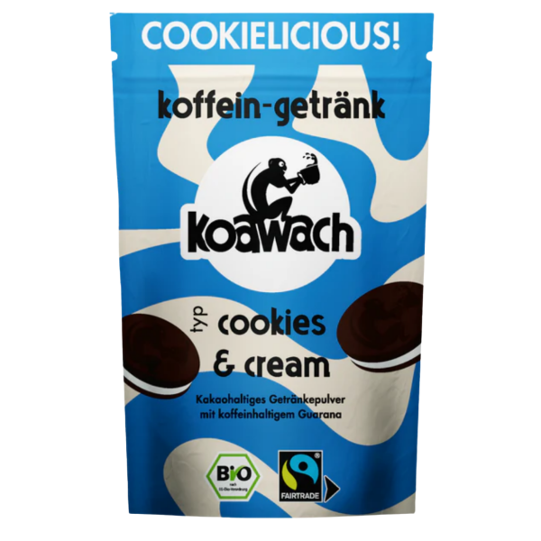 koawach Bio Cookies &amp; Cream Kakaopulver