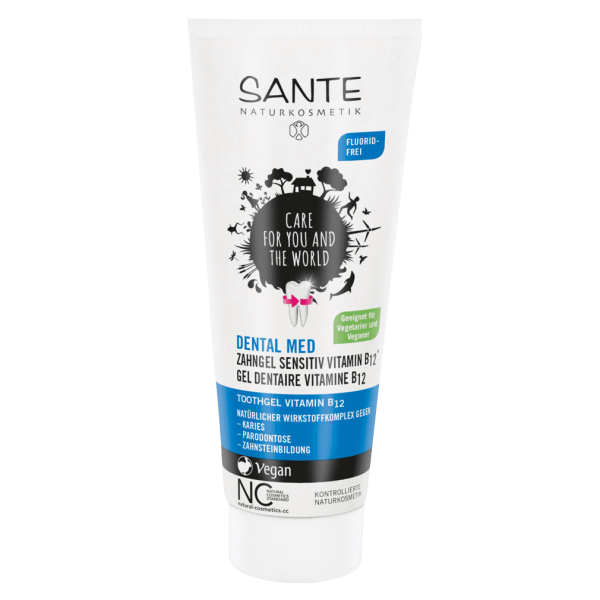 Sante Naturkosmetik Zahngel Dental Med sensitiv Vitamin B12