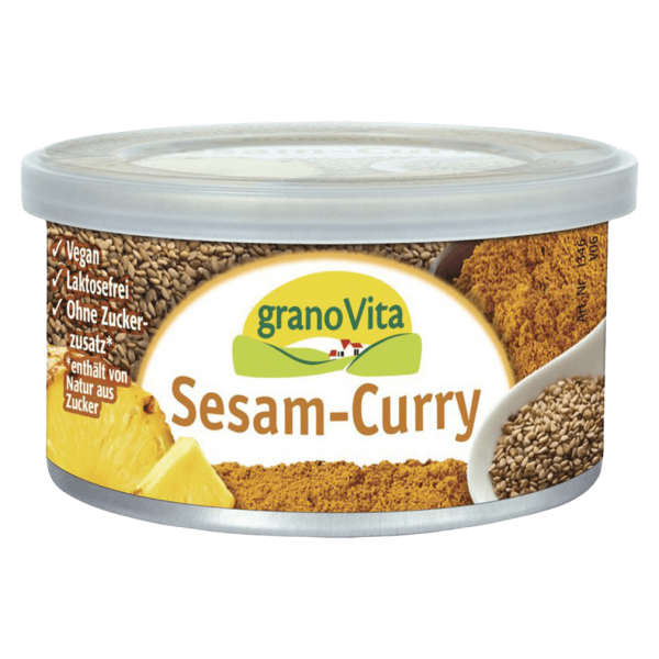 granoVita Aufstrich Sesam-Curry