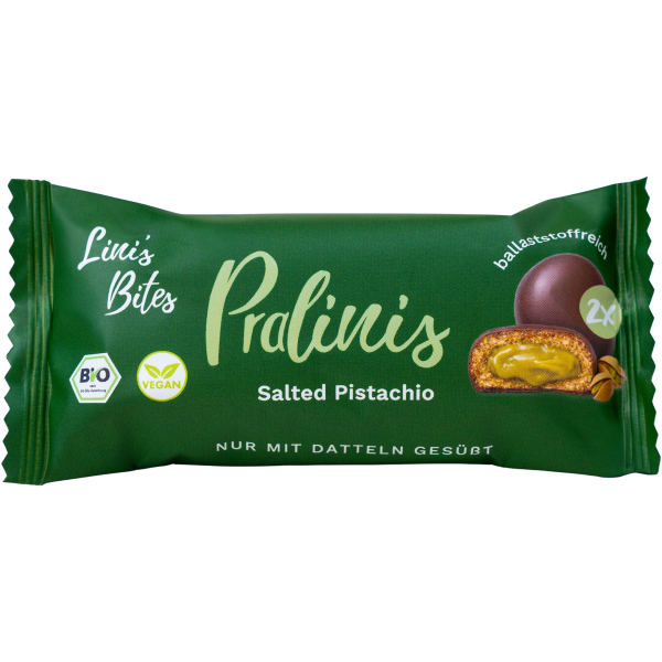 Lini's Bites Bio Salted Pistachio bites