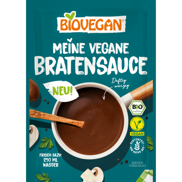Biovegan Bio Meine vegane Bratensauce