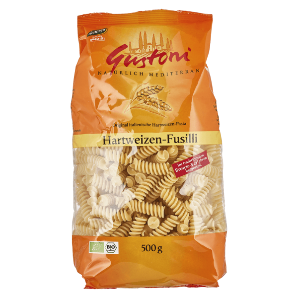 Gustoni Bio Hartweizen-Fusilli