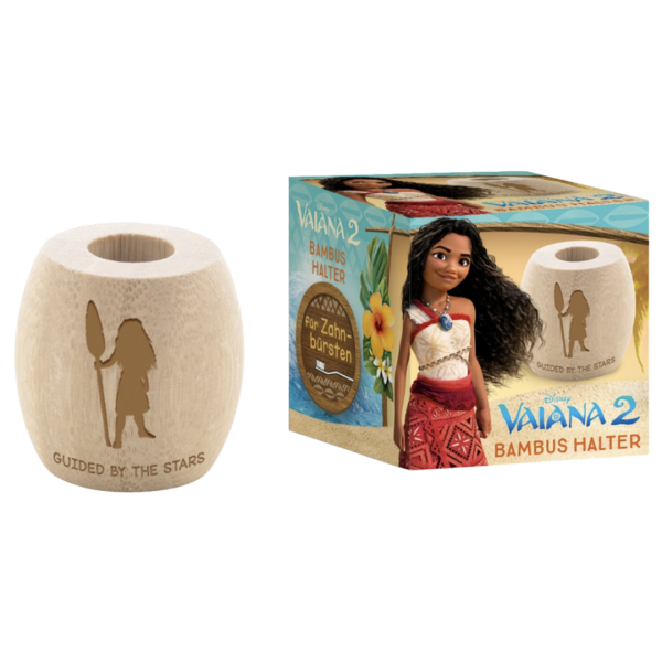 Outdoor Freakz Disney Vaiana Bambus Zahnbürstenhalter