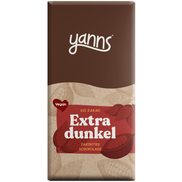 yanns Bio Tafelschokolade Extradunkel