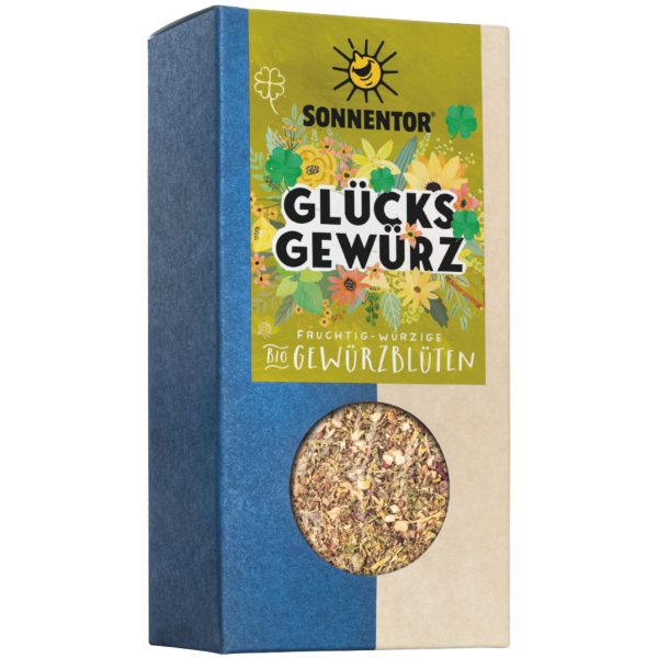 Sonnentor Bio Glücks Gewürz-Blüten-Zubereitung, 35g